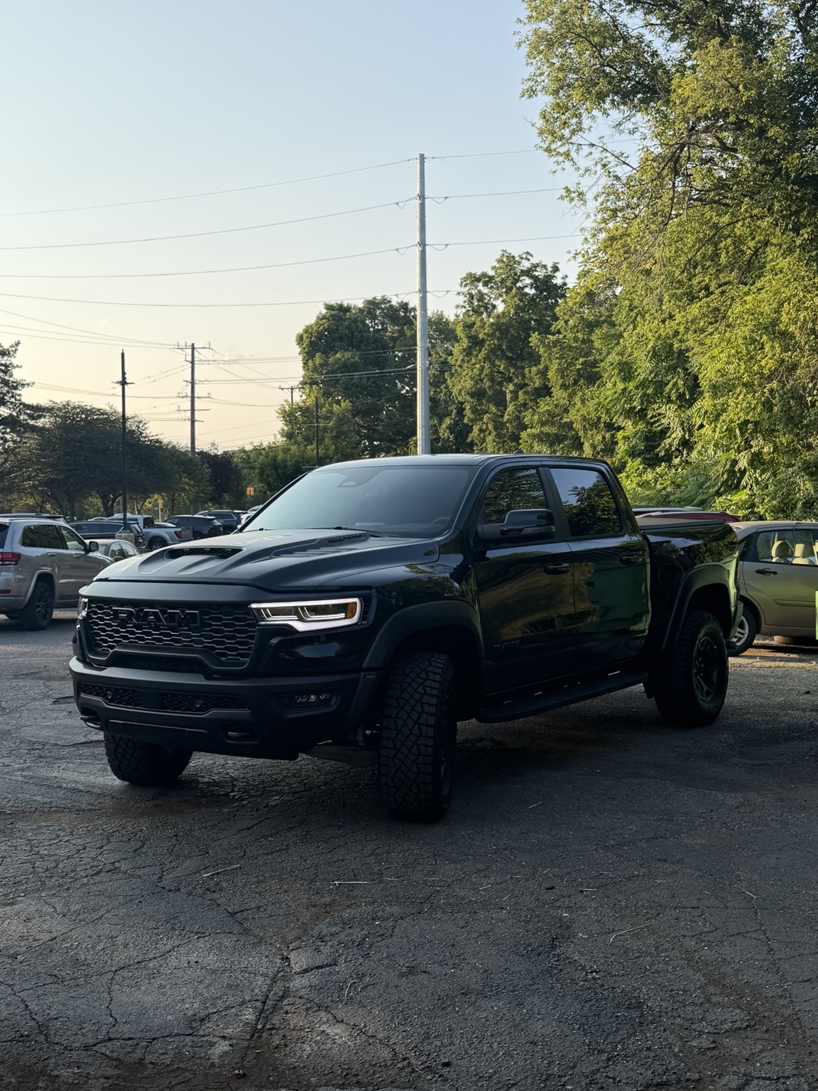 Black RAM 20% ceramic tint result