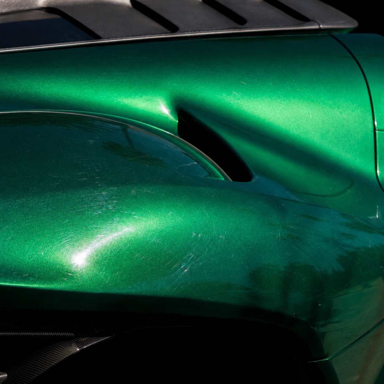 Paint before correction